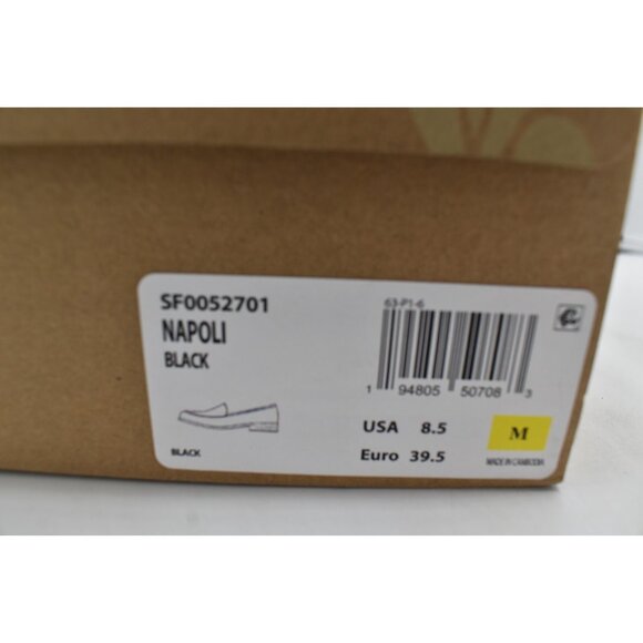 Sofft Womens Size 8.5 Napoli Black Leather Slip On Loafers Shoes - Picture 14 of 14